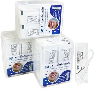 200 Count Individually Wrapped Dental Floss Picks - Travel Flossers for Teeth Cleaning and Oral Care - Ideal Travel Size Toiletries, Wedding Basket Supplies and Guest Bathroom Essentials
