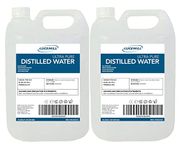 Lucemill Distilled Water | 10 Litre | Distilled Water for CPAP Machines, Irons, Cleaning Machines and More | Made in the UK