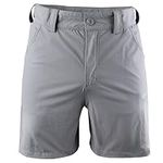 FitsT4 Sports Men’s Cargo Hiking Shorts 7 Inch Stretch Water Resistant Quick Dry Lightweight Outdoor Tactical Shorts,Grey,M