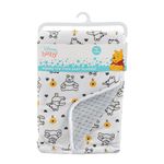 Disney Winnie The Pooh Plush Baby Blanket