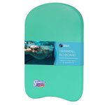 Sunlite Sports Kids Swim Kickboard, Pool Float for Swimming Training and Light Water Exercise, Made of High-Density EVA Foam, Kids Boogie Board for Pool Fun (Green)