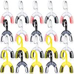 Jerify 20 Pcs Football Mouth Guard with Strap Youth & Adults Football Mouthpiece Soft Sports Mouthguard Mouth Guard Sports Football Mouth Pieces for Boxing, Basketball, Rugby Contact Sports, 4 Colors