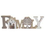 Lesser & Pavey Family Standing Plaque for Gift & Decor | Ideal Signs & Plaque Birthday Gifts for Women & Men | Designed By Love and Affection | Lovely Plaques for Home & Office