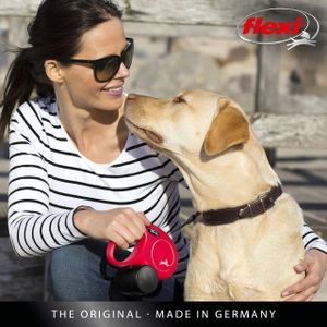 flexi New Classic Retractable Dog Lead, Medium, Black