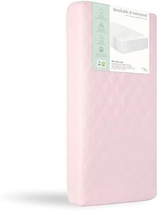 Evolur Wondernap 2 in 1 Full-Size Crib Mattress, JPMA and Greenguard Gold Certified, Crafted from Recycled Sustainable Materials, Pink