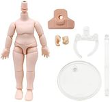 niannyyhouse DOD 10cm Doll Action Figures Body Suitable for 1/12 BJD Dolls Head (Peach Pink-Standard Package A)