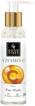 Good Vibes Vitamin C Glow Face Wash, 120 ml Rich in Antioxidants Moisturizing Skin Softening Formula for Healthy Glowing Skin, Helps Reduce Dark Spots & Blemishes For All Skin Types