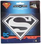 002225 Hitch Plug Cover Superman Billet Aluminum