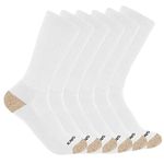 Carhartt Men's Midweight Crew Sock 6 Pack, White, X-Large (Pack of 6)