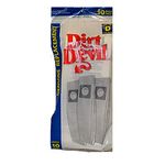 Royal Dirt Devil Paper Bag, Type D Soft Body Upright (Pack of 10)