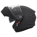 Zorax Safari Matt Black L (59-60cm) Double Visor Full Face Motorcycle Motorbike Helmet ECE 2206 Approved