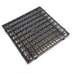 Pack of 20 x Black Plastic Paving Driveway Grid Turf Grass Lawn Path Gravel Protector Drainage Mat (5 Square Meter)