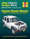 Jeep Liberty & Dodge Nitro 2002-2012 Haynes Repair Manual: (Does not include information specific to diesel models) (Haynes Automotive)