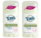 Tom's Of Maine Tom's Of Maine Women's Natural Powder Naturally Dry Antiperspirant, 2.25 Ounce (Pack Of 2)