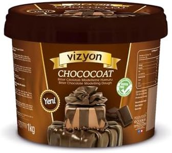 Vizyon Dark Chocolate Modelling Paste 1 kg