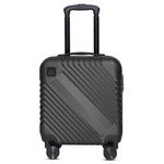 AVIO Glide Cabin Suitcase 45x36x20cm - Double-Wheel Luggage Bag w/Combi Lock, 3 Internal Pockets, Telescopic Handle w/ 3 Heights - Durable ABS Hard Shell RyanAir, EasyJet, British Airways