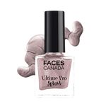 FACES CANADA Ultime Pro Splash Nail Enamel - Periwinkle 151 (8ml) | Quick Drying | Glossy Finish | Long Lasting | No Chip Formula | High Shine Nail Polish For Women | No Harmful Chemicals