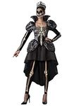 Fun World Womens Skeleton Queen Costume Medium Black