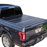 Hard Folding Truck Bed Tonneau Cover Compatible with Chevy Colorado & GMC Canyon 2015 2016 2017 2018 2019 2020 2021 2022 2023 2024 5.2 ft Short Box, Tri Fold Style