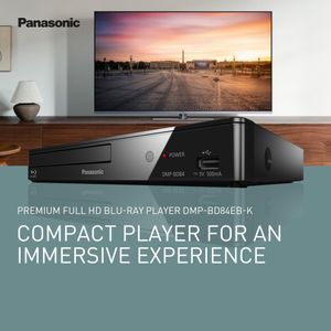 Panasonic Blu-ray DVD Player – Black