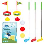 Liberry Kids Golf Club Set, Retractable Toy Golf Clubs for Toddlers, Mini Golf Set for Children Age 3 4 5 Years Old