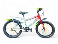 AGRSON 20T Kids Cycle with Steel Frame | Bicycle for Boys &Girls 5-8 Years | Wheel Size: 20 inches (Single Speed) | 85% Pre-Assembled | Red