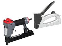 Kaymo Pneumatic Air Stapler ECO-PS8016 with Hand Tacker M-10 Metal Body 6-10mm