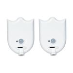 Aanrasey Toilet Night Light 2 Pack, Motion Sensor Night Light, Projection Model Toilet Bowl Lights Motion Detection, Toilet Lights Inside Toilet, Led Lights for Bathroom, Gifts for Men Unique