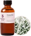 Bramble Berry Frosted Fir Fragrance Oil 2 oz | Fresh Evergreen Winter Scent for Soap Making, Candles, Lotion, Bath Bombs & Perfume | Skin Safe, Vegan, Paraben & Phthalate Free