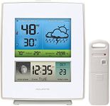 AcuRite 02031RM Weather Station with Forecast/Temperature/Humidity/Moon Phase, White