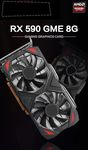 Radeon RX 590 GME Graphics Card | 8GB GDDR5, 256-Bit, PCI-E x16 | High-Performance Gaming GPU with Double Fan Cooler