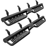 Running Boards Compatible with 2024 Toyota Tacoma Double Cab with 4 Full-Size Doors. Heavy Duty Carbon Steel Nerf Bars Side Steps Running Boards for Toyota Tacoma.