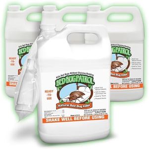 Bed Bug Spray & Killer (128oz 4-Gal Pack) | Fast-Acting Treatment Kills Bed Bugs, Eggs & Larvae | Plant-Based Natural Formula | Family & Pet Safe by Bed Bug Patrol (512oz)