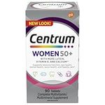 Centrum Women 50 Plus Multivitamins/Minerals Supplement for Women 50+, 90 Tablets (Packaging May Vary)