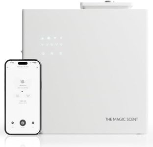 The Magic Scent TMS 300 Pro HVAC Scent Diffuser - Covers Up to 5000 sq. ft | Standalone or HVAC oil diffuser with WiFi & Bluetooth App, 70ml Oil Included, Ultra-Silent Operation, Home & Hotel Diffuser