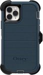 OtterBox Defender Screenless Series Rugged Case & Holster for iPhone 11 PRO - Non-Retail Packaging - with Microbial Defense (Gone Fishin Blue)