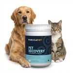Purica Pet Recovery Extra Strength for Dogs and Cats 360 Chewable Tablets, Advanced Mobility Blend with Glucosamine HCl MSM & L-Lysine, Made in Canada