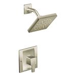 Moen TS2712BN 90 Degree PosiTemp Shower Trim Kit Without Valve, Brushed Nickel