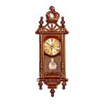 SPYMINNPOO Dollhouse Clock 1:12 Scale,Vintage Dollhouse Clock Wooden Alloy Elegant Miniature 1/12 Scale Dolls House Clock Wall Mirror For. Dolls House Pictures 1/12 Scale 1/12 Dolls For Dollhouse