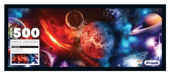 Frank Space Odyssey Panorama Jigsaw Puzzle (500 Pieces) for Adults and Kid Above 10+ Years- Fun & Challenging Brain Booster Games - for Focus and Memory- 34603