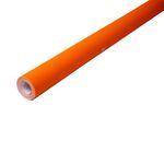 Colourlast Fade Resistant Poster Roll - Orange colour (760mm x 10m) – For Arts & Crafts, Notice Boards, Display Boards, Gift Wrapping, Packaging & Brainstorming