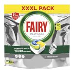 Fairy Platinum All in One Dishwasher Tablets Lemon 100's