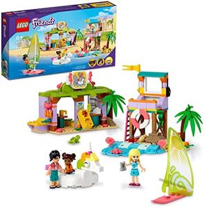 LEGO Friends Surfer Beach Fun 41710 Building Toy Set for Girls, Boys, and Kids Ages 6+ (288 Pieces)