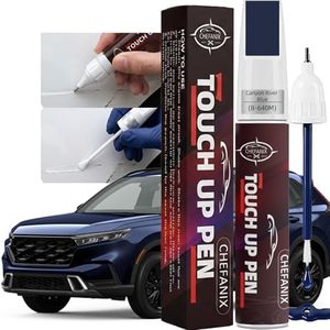 Canyon River Blue Metallic(B-640M) Touch Up Paint Pen Compatible with Honda - Exact Color Match, 2-in-1 Brush & Pen,Car Paint Scratch Repair Kit for CRV/CIVIC/Accord/HRV/Pilot/Odyssey