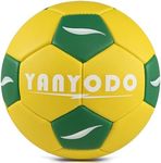 YANYODO Handball Size 3 Play Ball and Training Ball Soft Hand Ball for Children Youth Suitable for Indoor and Outdoor Use