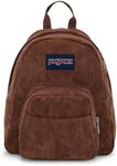 JanSport Half Pint FX Corduroy Backpack, Basic Brown