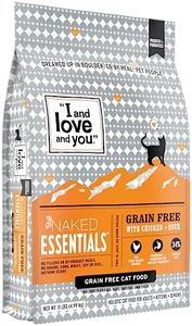 I and love and you Naked Essentials Dry Cat Food - Chicken + Duck - Grain Free, Real Meat, No Fillers, Prebiotics + Probiotics, 11lb Bag
