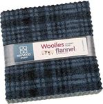 Bonnie Sullivan Woolies Flannel Stormy Seas Charm Pack 42 5-inch Squares Maywood Studio