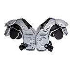 Schutt XV Line Shoulder Pads - Hybrid,Silver/Black