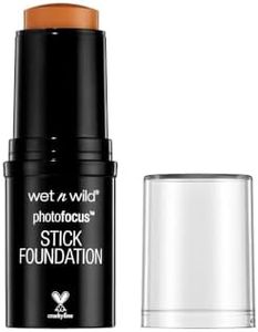 wet n wild Photo Focus Matte Foundation Stick Makeup, Toffee | Vegan & Cruelty-Free